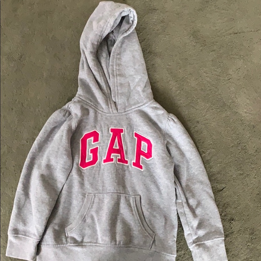 Girls Gap hooded sweatshirt size 5